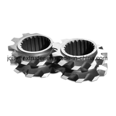 পরিধান প্রতিরোধের ঘুড়ি Convey Twin Screw Extrusion Machine Parts Screw Elements by Joiner
