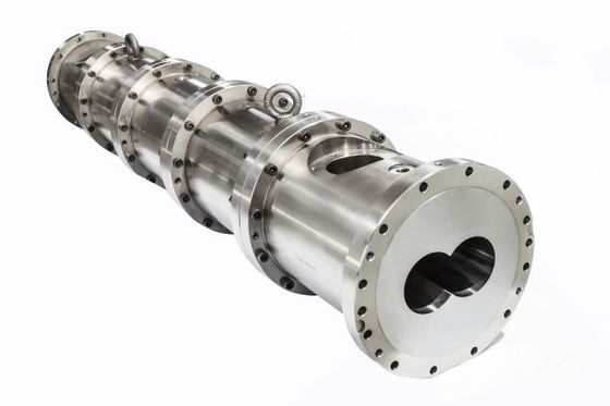 খাদ্য ফিড শিল্পের জন্য টেকসই পরিধান প্রতিরোধের টুইন স্ক্রু এক্সট্রুডার ব্যারেল সিলিন্ডার