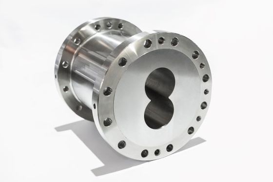 খাদ্য ফিড শিল্পের জন্য টেকসই পরিধান প্রতিরোধের টুইন স্ক্রু এক্সট্রুডার ব্যারেল সিলিন্ডার