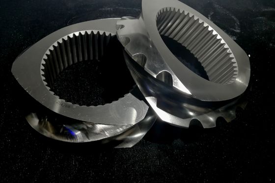 ISO9001 2015 সার্টিফাইড, বালি-বিস্ফোরণ এবং পলিশিং অ্যাপ্লিকেশনের জন্য ব্যবহৃত টুইন-স্ক্রু এক্সট্রুডার যন্ত্রাংশ