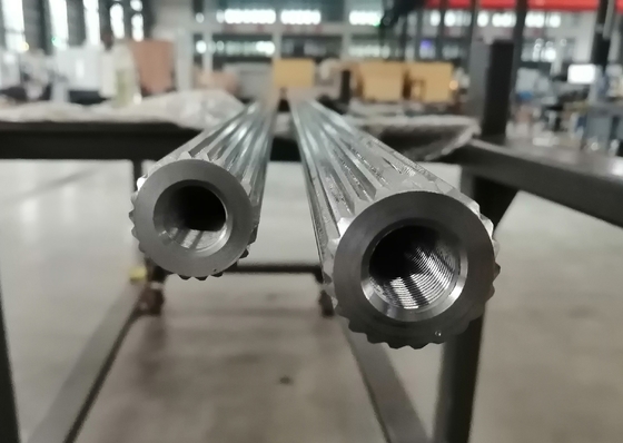 40CrNiMoA Extruder Shafts With Cooling System for Puffed Food,PetFood use 40CrNiMoA এক্সট্রুডার শ্যাফ্টগুলি ফুড ফুড ব্যবহারের জন্য শীতল সিস্টেমের সাথে