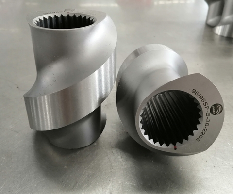 PP এবং PE তৈরির জন্য LCM230 এক্সট্রুডার উচ্চ পরিধান এবং জারা স্ক্রু উপাদান