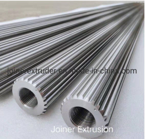 পেশাদার বিক্রয় দল এবং পরিষেবা নেটওয়ার্ক নিশ্চয়তা সহ ডাবল স্ক্রু এক্সট্রুশন মেশিনিং এক্সট্রুডার শ্যাফ্ট