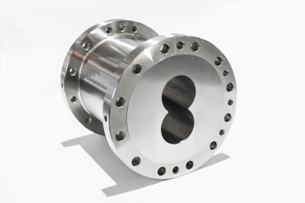 খাদ্য ফিড শিল্পের জন্য টেকসই পরিধান প্রতিরোধের টুইন স্ক্রু এক্সট্রুডার ব্যারেল সিলিন্ডার