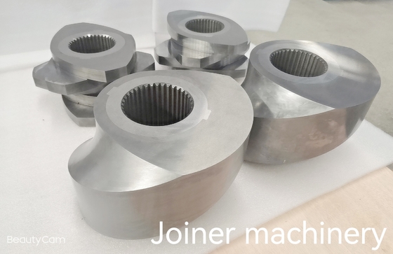 Wenger 176 পরিধান প্রতিরোধী মিশ্রণ Extruders স্ক্রু knitting ব্লক puffed খাদ্য কারখানা জন্য
