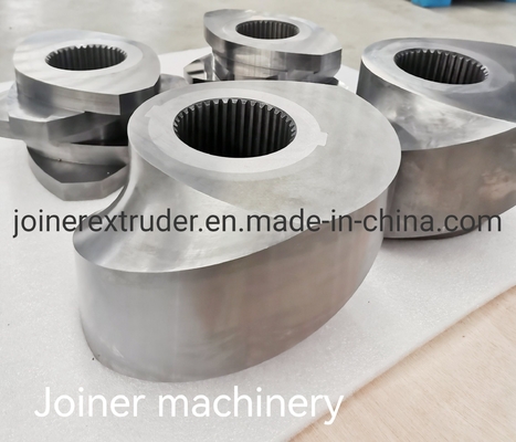 SME কম্প্রেশন অধীনে Corotating স্ক্রু Extruder উপাদান স্ক্রু উপাদান