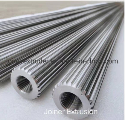 পেশাদার বিক্রয় দল এবং পরিষেবা নেটওয়ার্ক নিশ্চয়তা সহ ডাবল স্ক্রু এক্সট্রুশন মেশিনিং এক্সট্রুডার শ্যাফ্ট