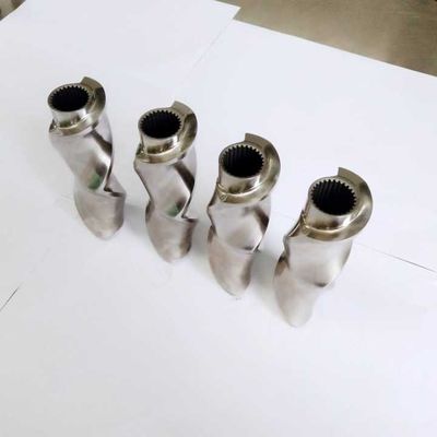 70 তিনটি ফ্লাইটেড নীডিং ব্লক, টুইন স্ক্রু এক্সট্রুডার এলিমেন্টস কমপ্যাক্ট সাইজ