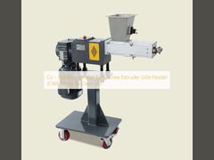Co - Rotating Parallel Twin Screw Extruder Side Feeder JCW63 Easy To Clean Up